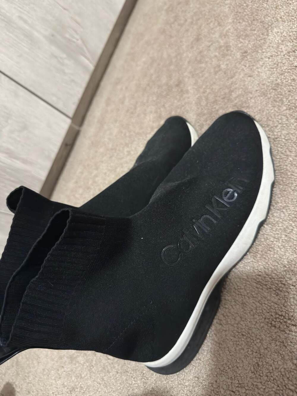 Calvin Klein Karmina Knit Sock Sneakers